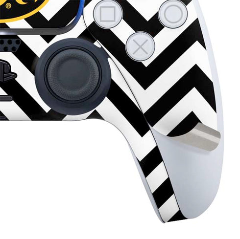 University of Iowa Hawkeyes Chevron Print PS5 Controller Skin